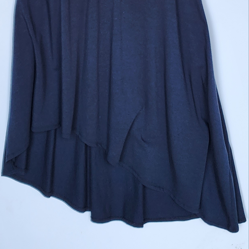 Soft Surroundings Black Asymmetrical Hem Dress Size XS - Picture 4 of 5